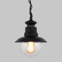 Подвесной уличный светильник Elektrostandard Talli H черный