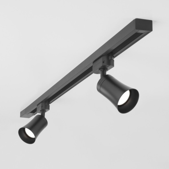Трековый светильник Elektrostandard Vetro GU10 Черный (MRL 1001) однофазный