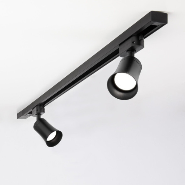 Трековый светильник Elektrostandard Vetro GU10 Черный (MRL 1001) однофазный