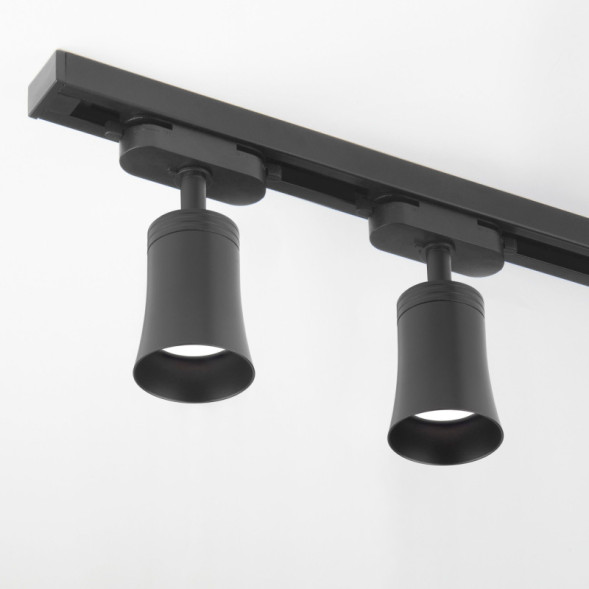 Трековый светильник Elektrostandard Vetro GU10 Черный (MRL 1001) однофазный