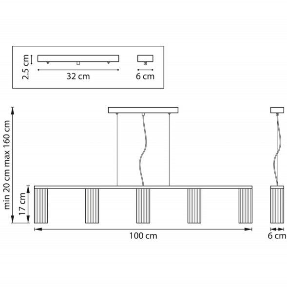 Подвесная люстра Lightstar ROMA 718053