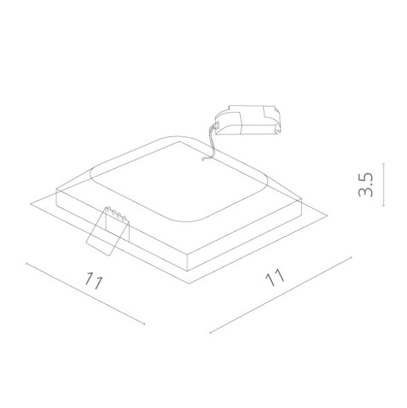 Встраиваемый точечный светильник ARTE Lamp Riflessione A7408PL-1WH