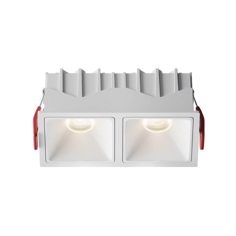 Встраиваемый светильник Maytoni Technical DL043-02-10W4K-SQ-W-1 Alfa LED