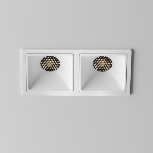 Встраиваемый светильник Maytoni Technical DL043-02-10W4K-SQ-W-1 Alfa LED