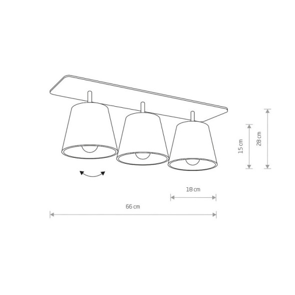 Потолочный светильник Nowodvorski AWINION 9717