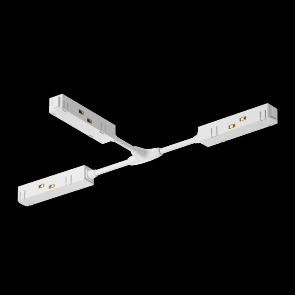 Коннектор для шинопровода Maytoni Technical Magnetic track system Gravity накладной белый TRA004CWT-22W
