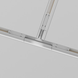 Коннектор для шинопровода Maytoni Technical Magnetic track system Gravity накладной белый TRA004CWT-22W