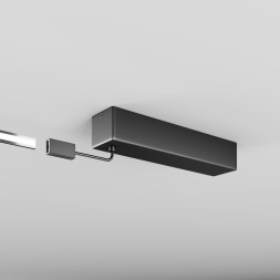 Подвод питания Maytoni Technical Magnetic track system Flexity накладной черный TRA200BB-11B