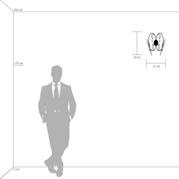 Бра Lightstar Scarabeo 755624