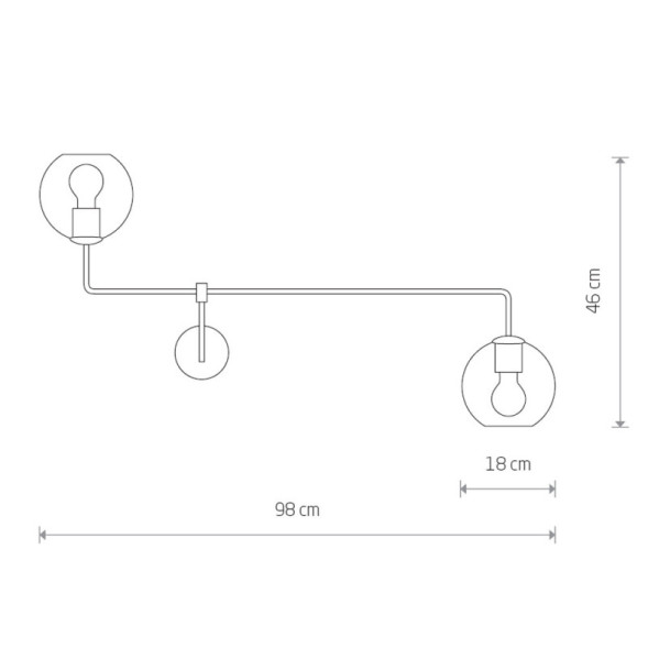 Бра Nowodvorski MONACO 9362