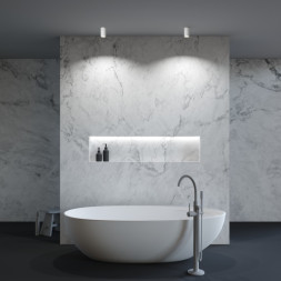 Точечный влагозащищенный светильник Maytoni Technical ZOOM C029CL-01-S-W