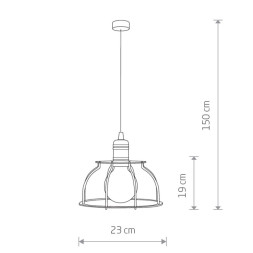Подвесной светильник Nowodvorski Workshop 6335