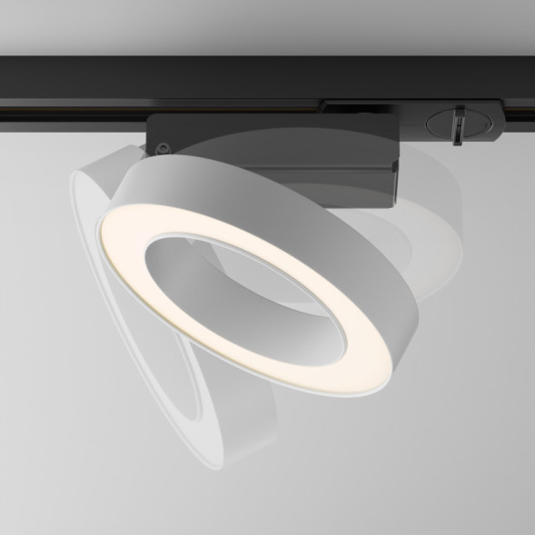 Светодиодный трековый светильник Maytoni Technical Rim TR044-1-12W3K-W