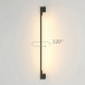 Уличный настенный светильник Elektrostandard 35122/D 3000K черный Argos