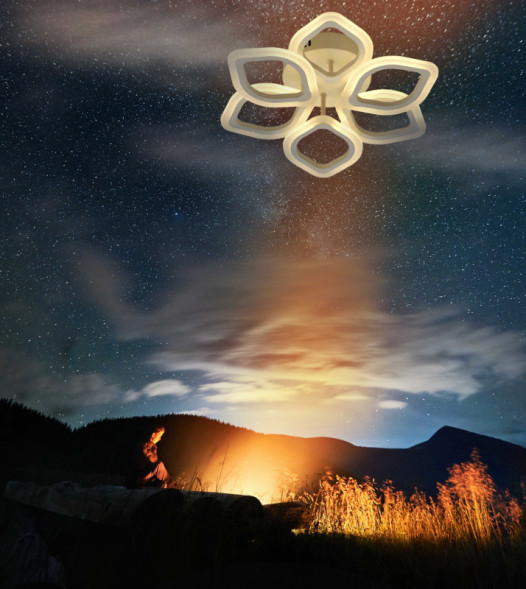 Потолочная люстра DeMarkt Мадлен 424013206