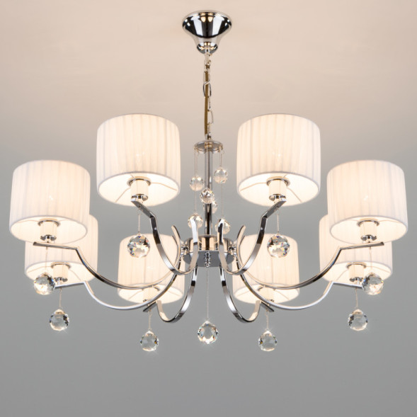 Подвесная люстра Eurosvet NAPOLI 60095/8 хром