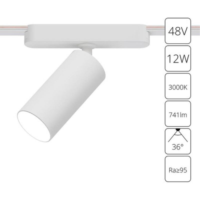 Магнитный трековый светильник ARTE Lamp RAPID A1158PL-1WH