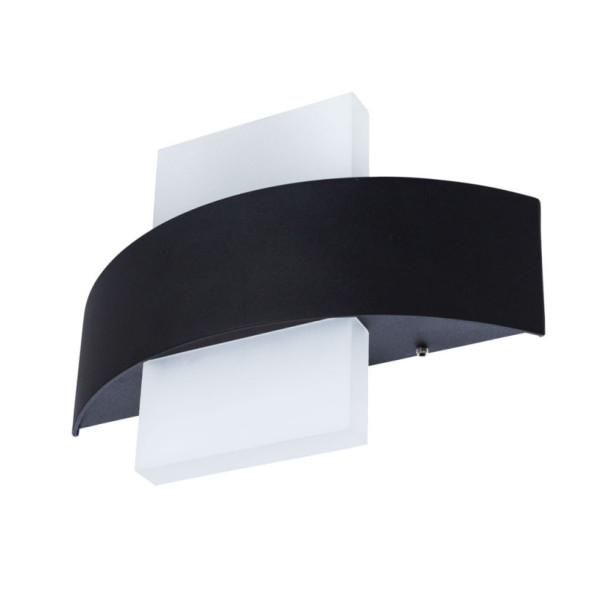 Уличный настенный светильник ARTE Lamp croce A1444AP-1BK