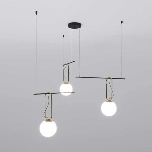 Подвесной светильник Eurosvet Riche 70143/3 черный