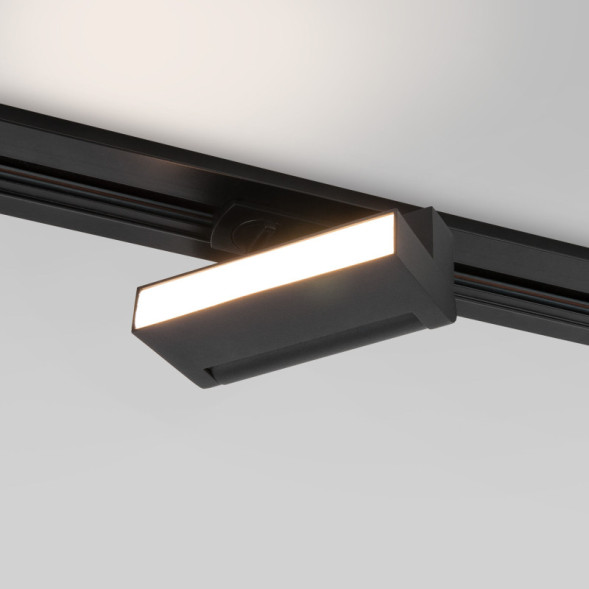 Трековый светильник Elektrostandard Arda Черный 10W 4200K (85015/01) однофазный