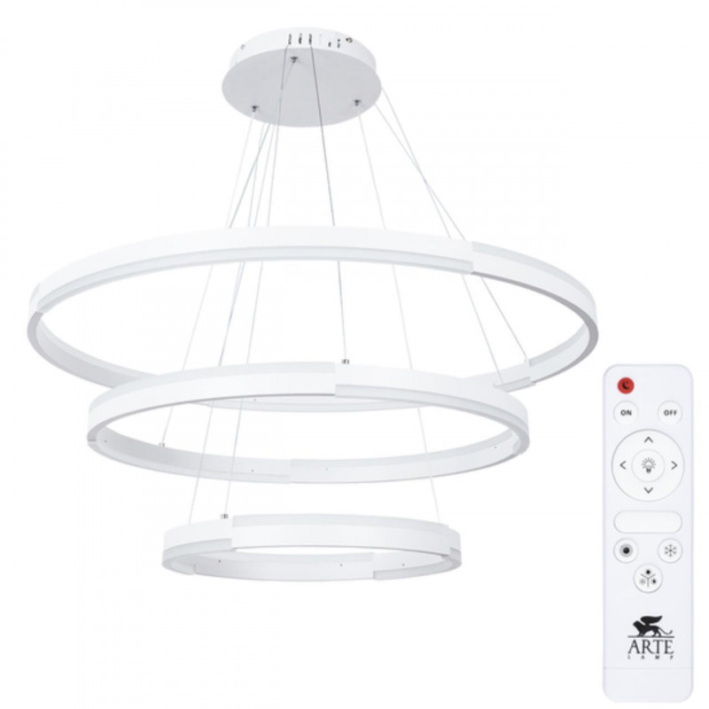 Каскадная люстра ARTE Lamp ALFIE A2180SP-60WH