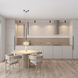 Накладной точечный светильник Denkirs TUBE DK2051-BK