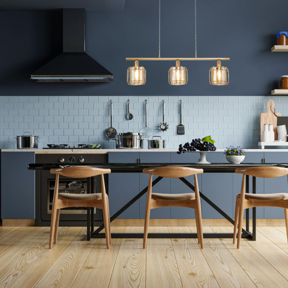 Подвесной светильник Escada MIDLAND 10188/3S Brass