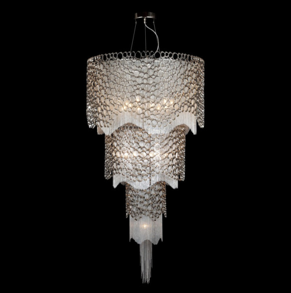 Каскадная люстра Crystal Lux HAUBERK HAUBERK SP-PL12+8+4