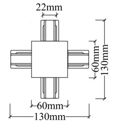 Коннектор для шинопровода Crystal Lux CLT 0.2211 CLT 0.2211 04 WH