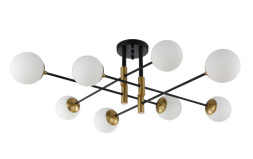 Люстра на штанге Crystal Lux FIDEL FIDEL PL8 BLACK