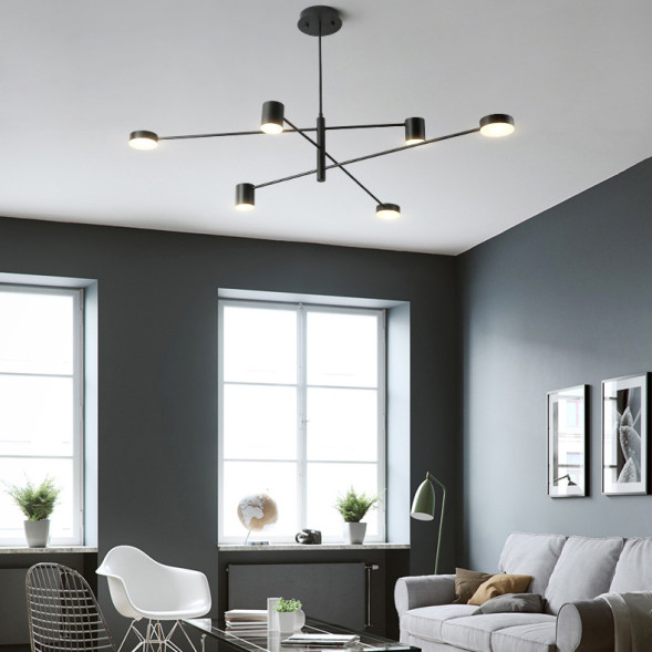 Люстра на штанге ImperiumLoft 189814-26 Motvikt