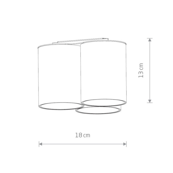 Потолочный светильник Nowodvorski 7666 EYE TONE