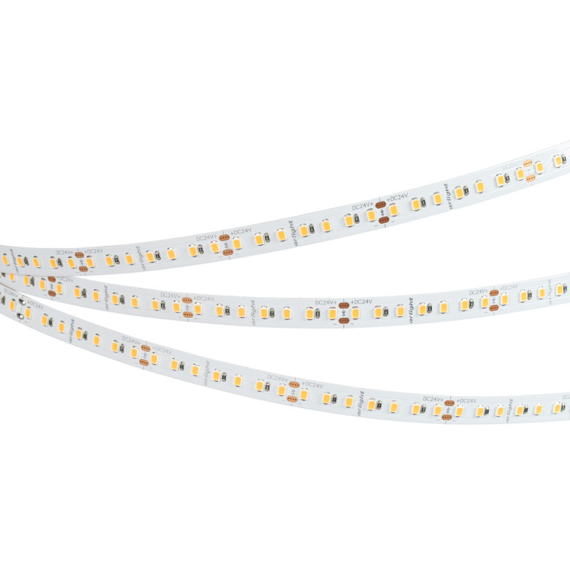 Лента Arlight RT-A140-10mm 2835 037831 100W 24V 1800lm белый (теплый) IP20