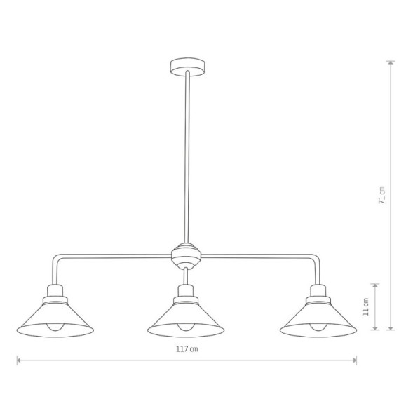 Люстра на штанге Nowodvorski CRAFT 9150