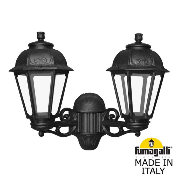 Уличный настенный светильник Fumagalli K22.141.000.AXF1R SABA