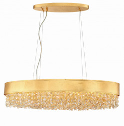 Подвесная люстра Lucia Tucci Fabian FABIAN 1555.8 gold leaf