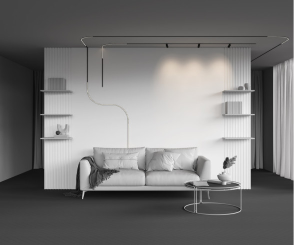 Магнитный трековый светильник Maytoni Technical Flex TR186-1-8W4K-B