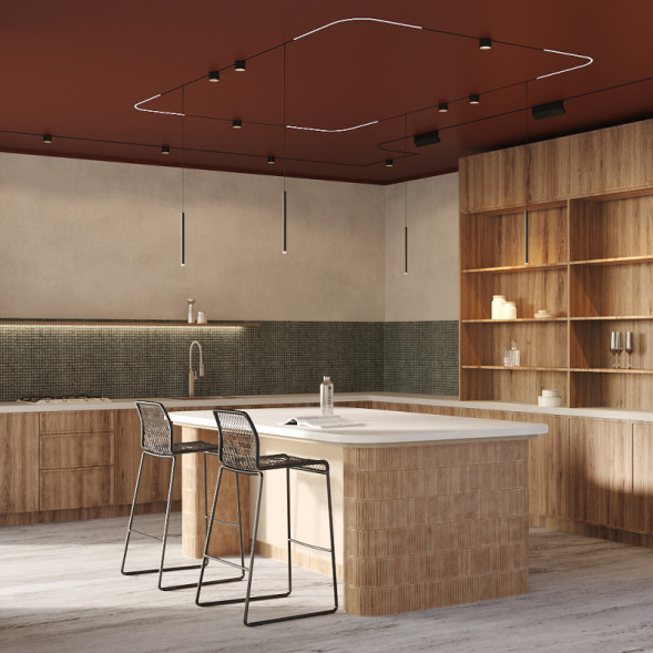 Магнитный трековый светильник Maytoni Technical Flex TR186-1-8W4K-B