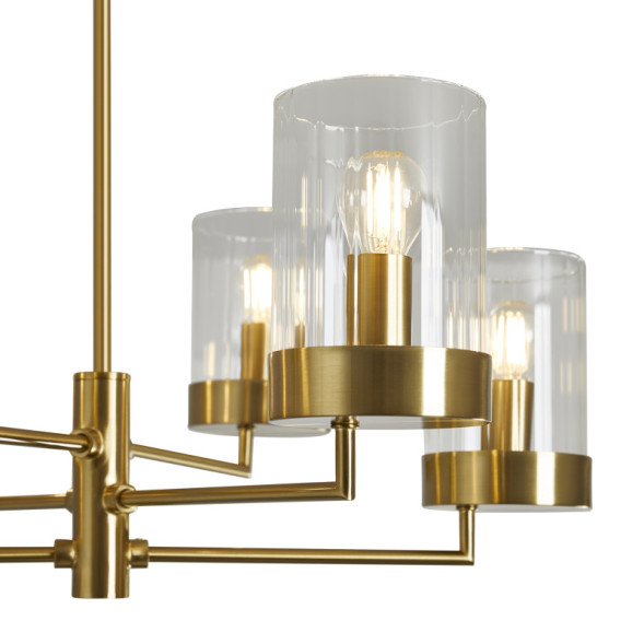 Люстра на штанге Freya CLIP FR5426PL-06BS