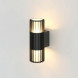 Уличный настенный светильник Elektrostandard 35189/W 3000K черный Entero