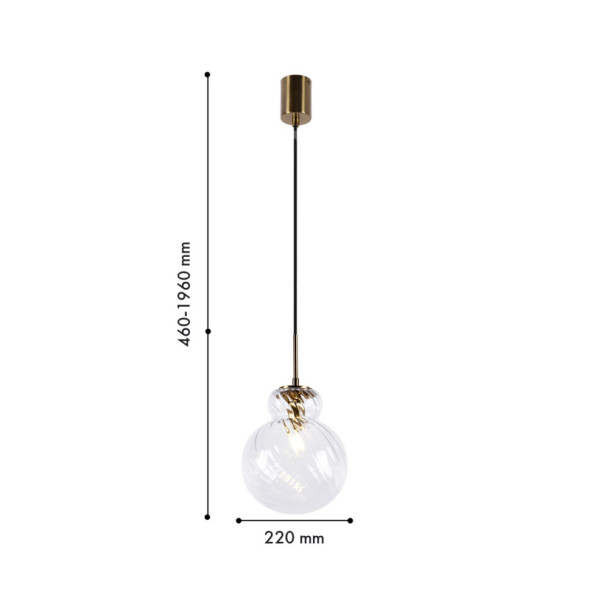 Подвесной светильник Favourite Ortus 4267-1P