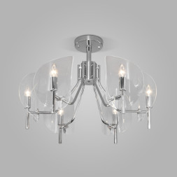 Люстра на штанге Eurosvet Rocco 60135/6 хром