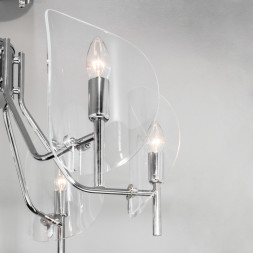 Люстра на штанге Eurosvet Rocco 60135/6 хром