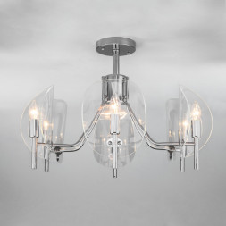 Люстра на штанге Eurosvet Rocco 60135/6 хром