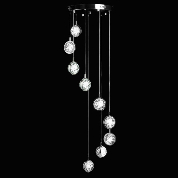 Каскадная люстра DeMarkt Капелия 730011809