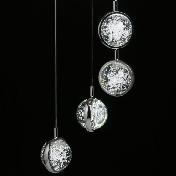 Каскадная люстра DeMarkt Капелия 730011809