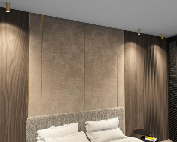 Накладной точечный светильник Denkirs TUBE DK2051-SG