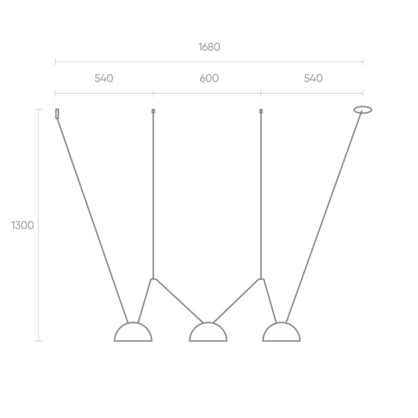 Трек-система Denkirs Belty SET DK55SET01-04-BR