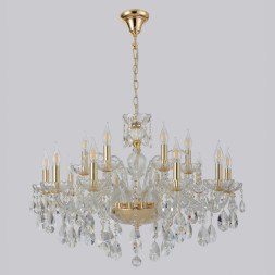 Подвесная люстра Crystal Lux Monica MONICA SP10+5 GOLD