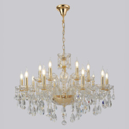 Подвесная люстра Crystal Lux Monica MONICA SP10+5 GOLD